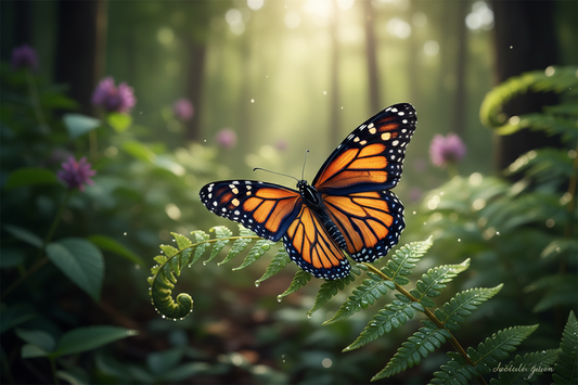 Der Schmetterling als Symbol der Marke BETT Design – Premium-Interpretation